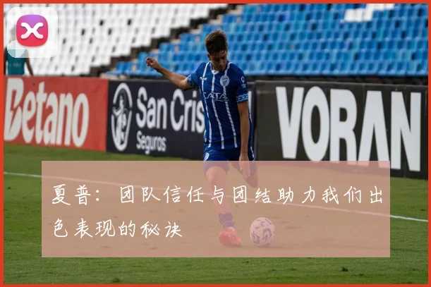 夏普：团队信任与团结助力我们出色表现的秘诀